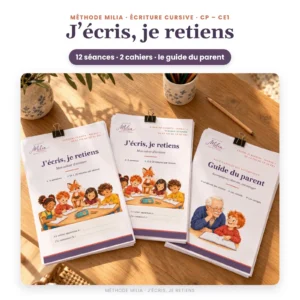 Méthode J'écris, je retiens CP-CE1
