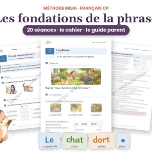 Méthode Fondations de la phrase CP